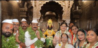 *श्री विठ्ठल रूक्मिणीमातेच्या चंदनउटी पुजेची सांगता- व्यवस्थापक प्रवीण कुमार घम*