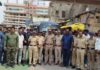 नवरात्रौत्सवाच्या पार्श्वभूमीवर पंढरपूर पोलीस दलाचे मॉकड्रिल